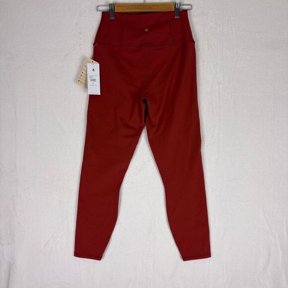New Spiritual Gangster Brick Red Ada High Waisted 7/8 Leggings Size Medium - Picture 10 of 15